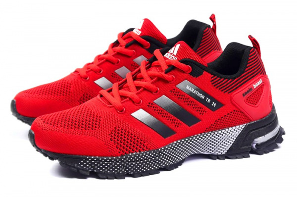 Мужские кроссовки Adidas Marathon TR 26 красные (red)