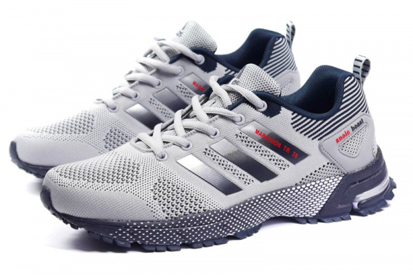 Мужские кроссовки Adidas Marathon TR 26 серые (grey)
