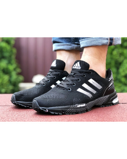Чоловічі кросівки Adidas Marathon TR чорні з білим