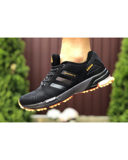 Чоловічі кросівки Adidas Marathon TR чорні з помаранчевим