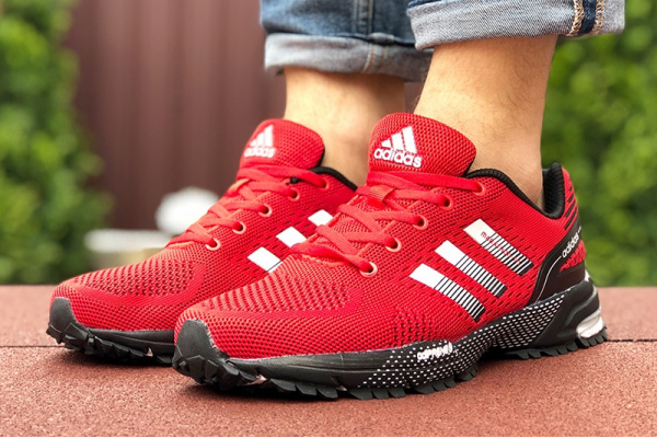 Мужские кроссовки Adidas Marathon TR красные