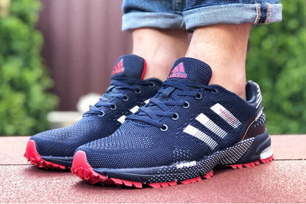 Мужские кроссовки Adidas Marathon TR темно-синие