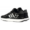 Купить Мужские кроссовки Adidas Nite Jogger BOOST черные с белым