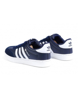 Чоловічі кросівки Adidas Originals темно-сині з білим