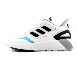 Мужские кроссовки Adidas Run 90s Neo белые с черным