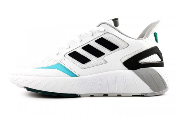 Мужские кроссовки Adidas Run 90s Neo белые с черным