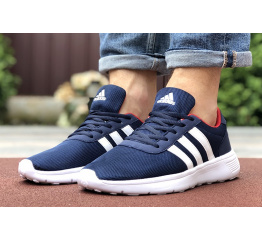 Мужские кроссовки Adidas темно-синие с белым