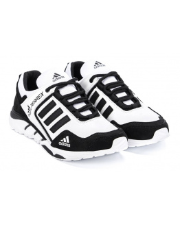 Мужские кроссовки Adidas Terrex белые с черным (white-black)
