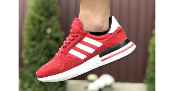 Купить мужские кроссовки Adidas Zx 500 RM красные