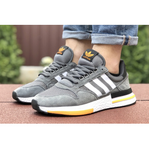 Чоловічі кросівки Adidas Zx 500 RM сірі