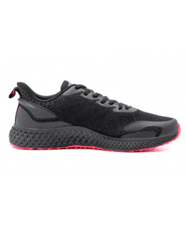 Мужские кроссовки BaaS Trend System черные (black-red)