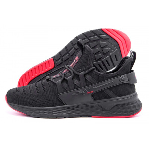 Чоловічі кросівки BaaS Trend System чорні з червоним (black-red)
