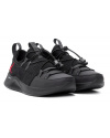 Купить Мужские кроссовки Jordan черные с красным (black-red)