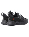 Купить Мужские кроссовки Jordan черные с красным (black-red)