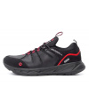 Мужские кроссовки Merrell черные с красным (black-red)
