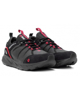 Мужские кроссовки Merrell черные с красным (black-red)