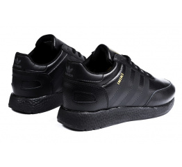 Купить Мужские кроссовки на меху Adidas Iniki Runner черные в Украине