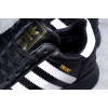 Купить Мужские кроссовки на меху Adidas Iniki Runner черные с белым