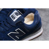 Купить Мужские кроссовки на меху New Balance 574 Fur синие