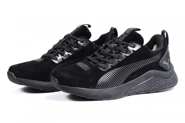 Мужские кроссовки на меху Puma Hybrid NX черные