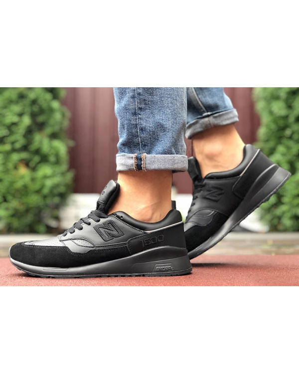 Мужские кроссовки New Balance 1500 черные