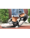 Мужские кроссовки New Balance 1500 черные с бежевым