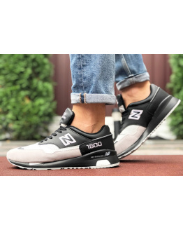 Чоловічі кросівки New Balance 1500 чорні з бежевим