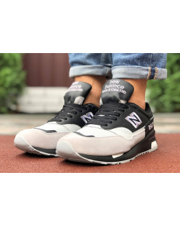 Чоловічі кросівки New Balance 1500 чорні з бежевим