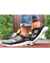 Мужские кроссовки New Balance 1500 черные с желтым
