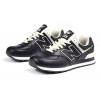 Мужские кроссовки New Balance 574 черные с белым