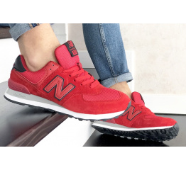 Мужские кроссовки New Balance 574 красные