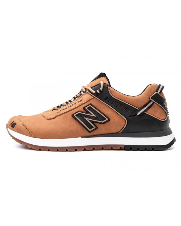 Мужские кроссовки New Balance светло-коричневые (light-brown)
