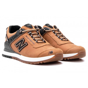 Купить Мужские кроссовки New Balance светло-коричневые (light-brown) в Украине