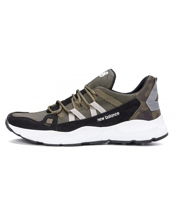 Мужские кроссовки New Balance зеленые (olive)