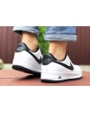 Купить Мужские кроссовки Nike Air Force 1 белые с черным