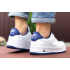 Купить Мужские кроссовки Nike Air Force 1 белые с синим