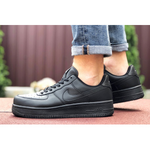 Мужские кроссовки Nike Air Force 1 черные
