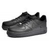 Мужские кроссовки Nike Air Force 1 черные (black)