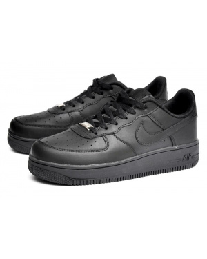 Чоловічі кросівки Nike Air Force 1 чорні (black)