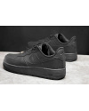 Купить Мужские кроссовки Nike Air Force 1 черные (black)
