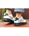 Купить Мужские кроссовки Nike Air Force 1 low белые с черным