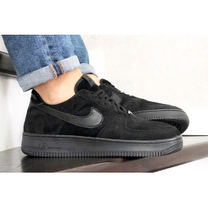 black suede af1 low