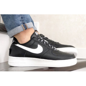 Чоловічі кросівки Nike Air Force 1 Low NBA чорні з білим (black/white)