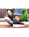 Купить Чоловічі кросівки Nike Air Force 1 Low чорні з червоним