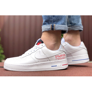 Мужские кроссовки Nike Air Force 1 NBA Paris Game 2020 белые