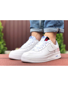 Чоловічі кросівки Nike Air Force 1 NBA Paris Game 2020 білі