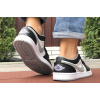 Купить Мужские кроссовки Nike Air Jordan 1 Retro Low белые с серым