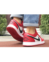 Купить Чоловічі кросівки Nike Air Jordan 1 Retro Low червоні з білим
