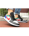 Купить Мужские кроссовки Nike Air Jordan 1 Retro Low многоцветные