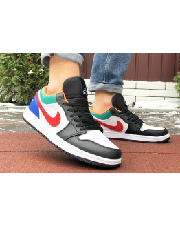 Мужские кроссовки Nike Air Jordan 1 Retro Low многоцветные